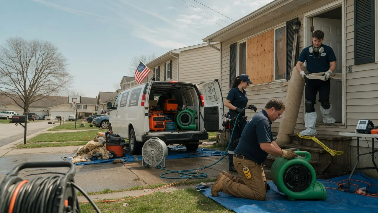 Water Damage Restoration in Lincoln, MI near me